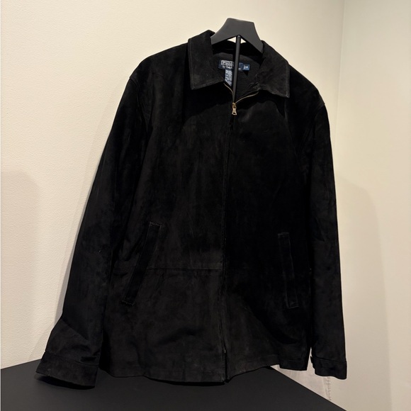 Ralph Lauren 100% Genuine Leather Suede Jacket - Picture 5 of 10